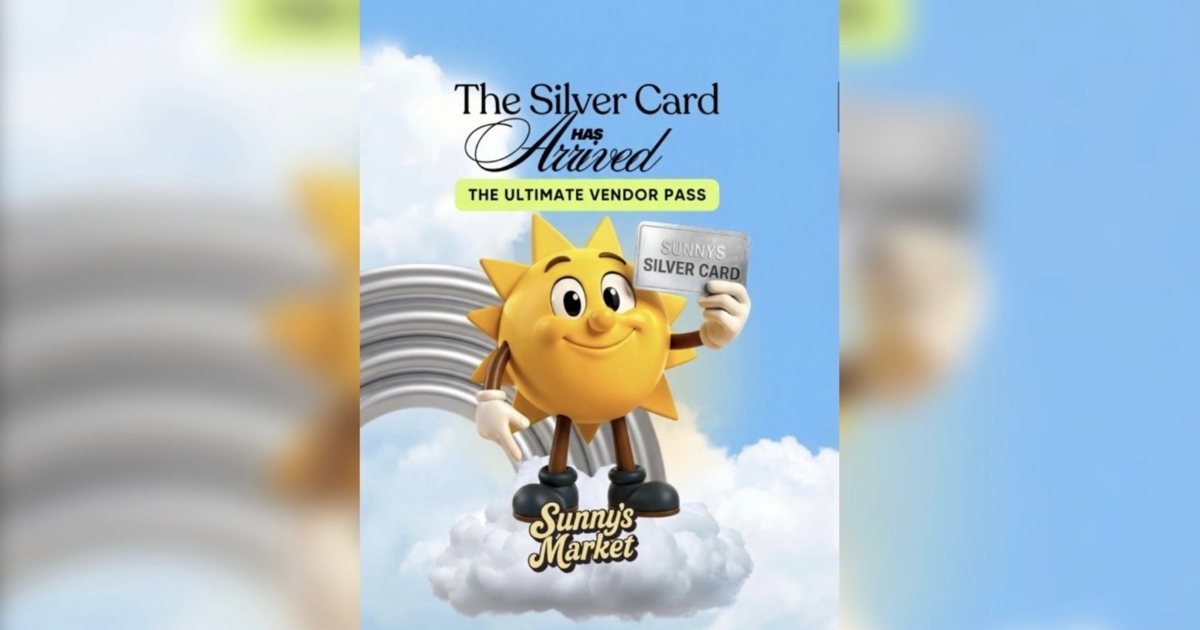 Sunnys Silver Card - Mooresville event artwork